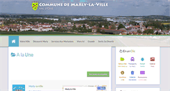 Desktop Screenshot of marly-la-ville.fr